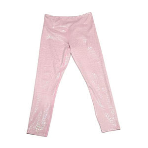 Zyia Active Pink Leopard Unicorn Light n Tight Hi-Rise leggings women's 6/8